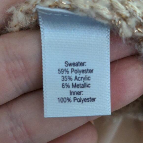 Sweater peach warm Jennifer lopez Sparkly - Picture 10 of 10